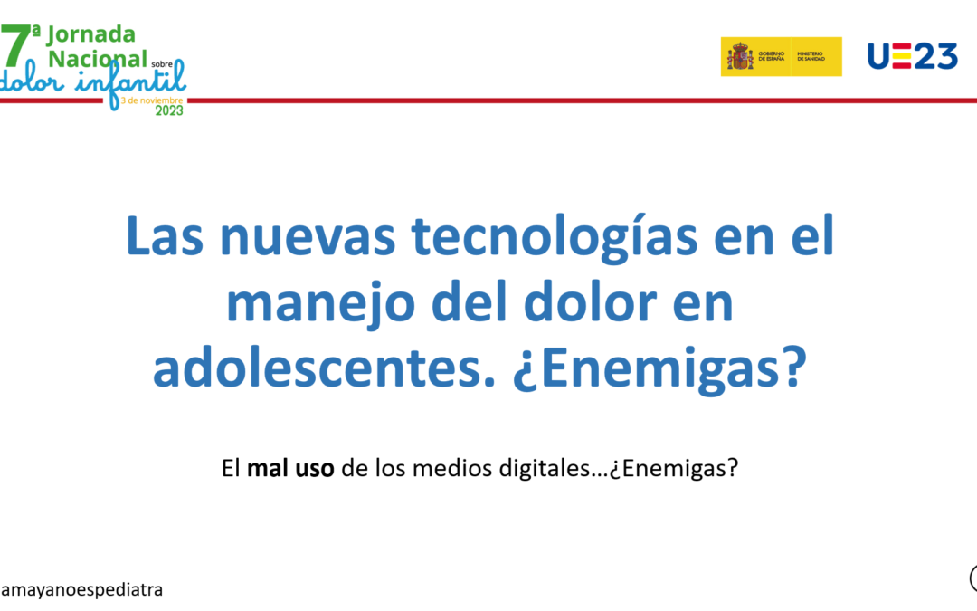 Las tecnologías en el manejo del dolor.